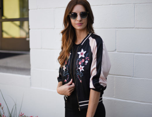 top satin embroidered jackets