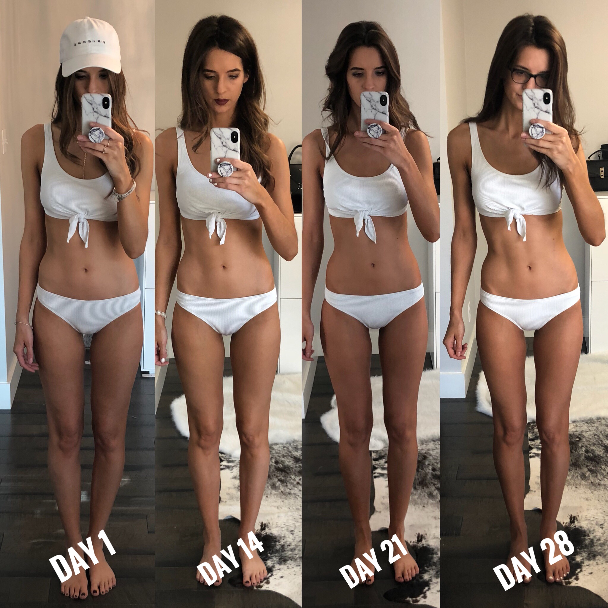 How I got toned in 28 days