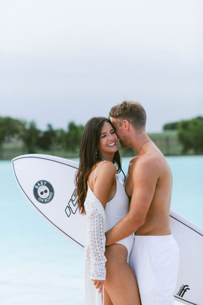  Beach pregnancy announcement