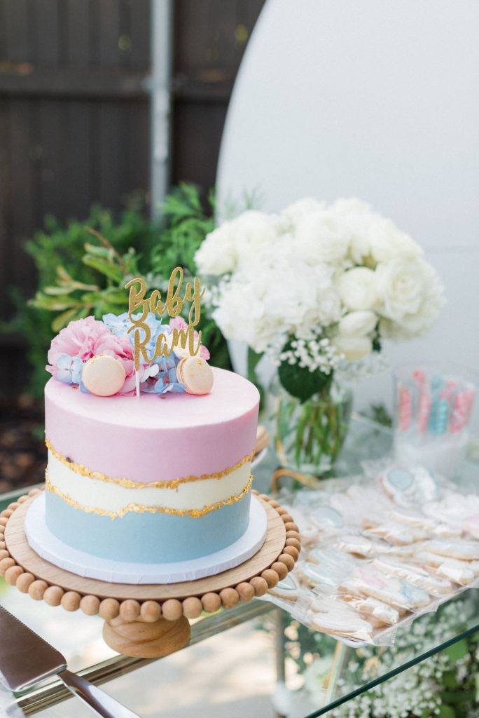 Gender reveal Party Dallas- goodies cakery